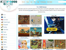 Tablet Screenshot of friv100000games.net